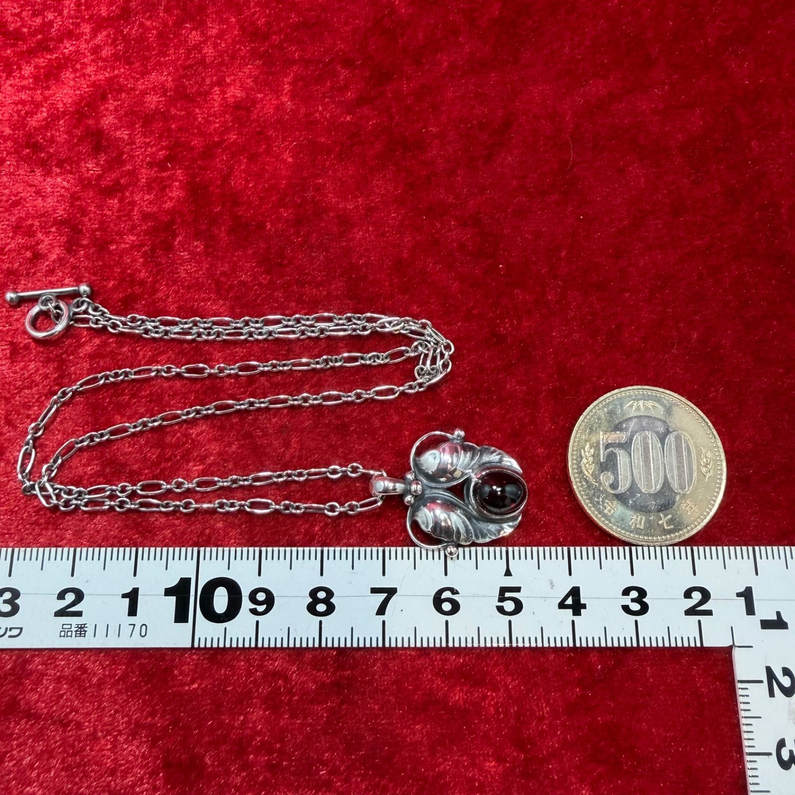 美品 1994年ガーネット ジョージジェンセン/ GEORG JENSEN - メルカリ