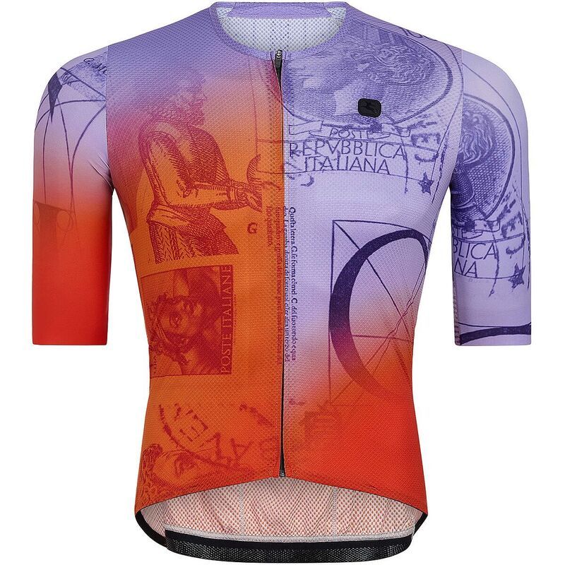 ジョルダーノ メンズ トップス Tシャツ 半袖 ジャージー Giordana Urto ShortSleeve Jersey Mens La Posta OrangePurple オレンジ