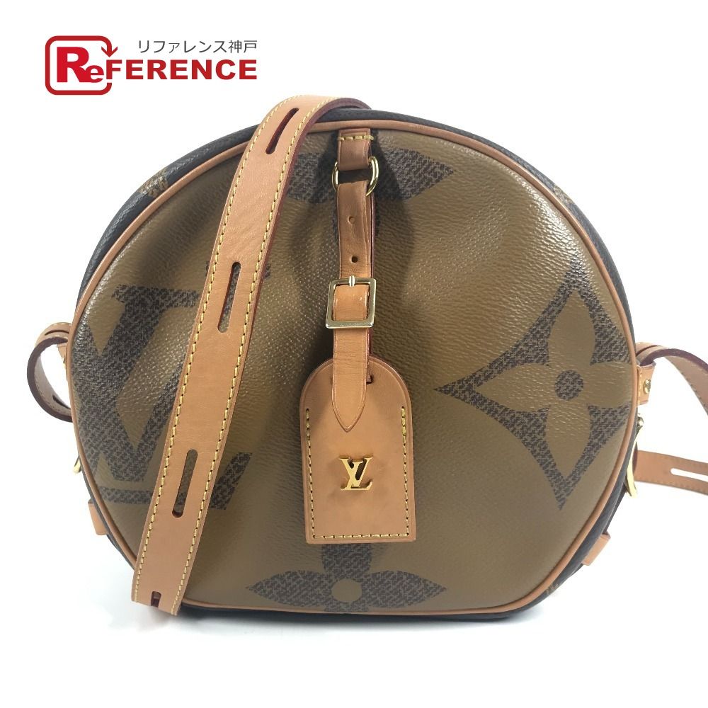 LOUIS VUITTON ルイヴィトン ショルダーバッグ ボワットシャポースープル M44604 モノグラムジャイアントキャンバス ブラウン