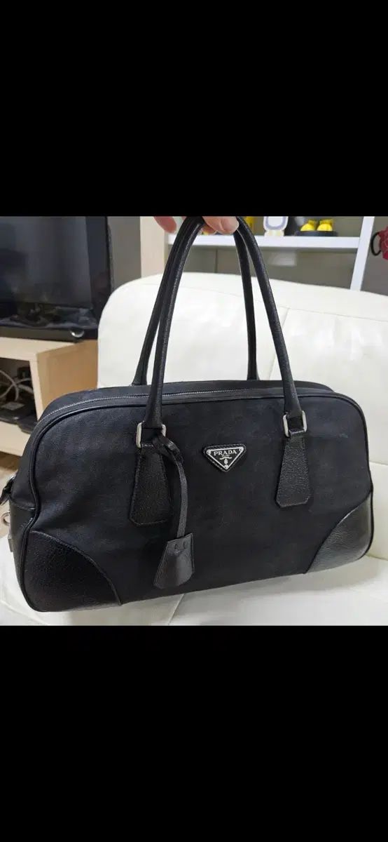 正規品 PRADA バゲットバッグ
