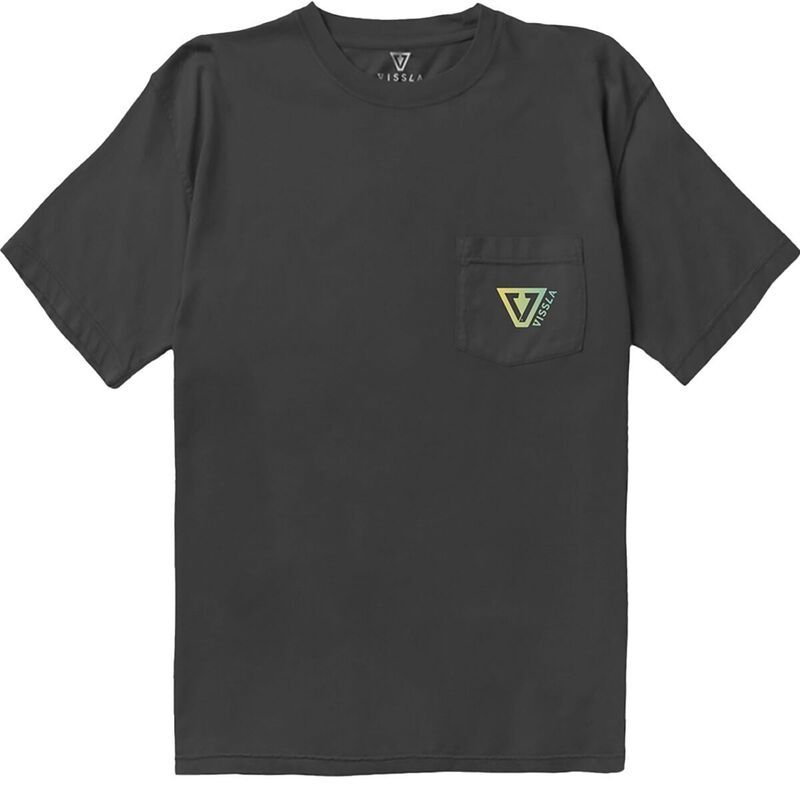 ヴィスラ メンズ トップス Tシャツ Vissla Established Premium Organic PocketShirt Mens Phantom 2