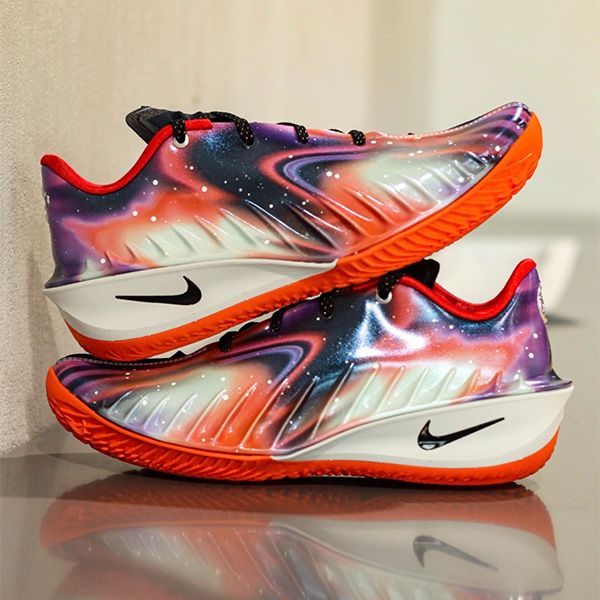 NIKE AIR ZOOM G.T. CUT 4 EP 'CHBL SAFETY ORANGE GALAXY' ナイキ エア ズーム GT カット 4 【MEN'S】 black/metallic silver IU2031-060