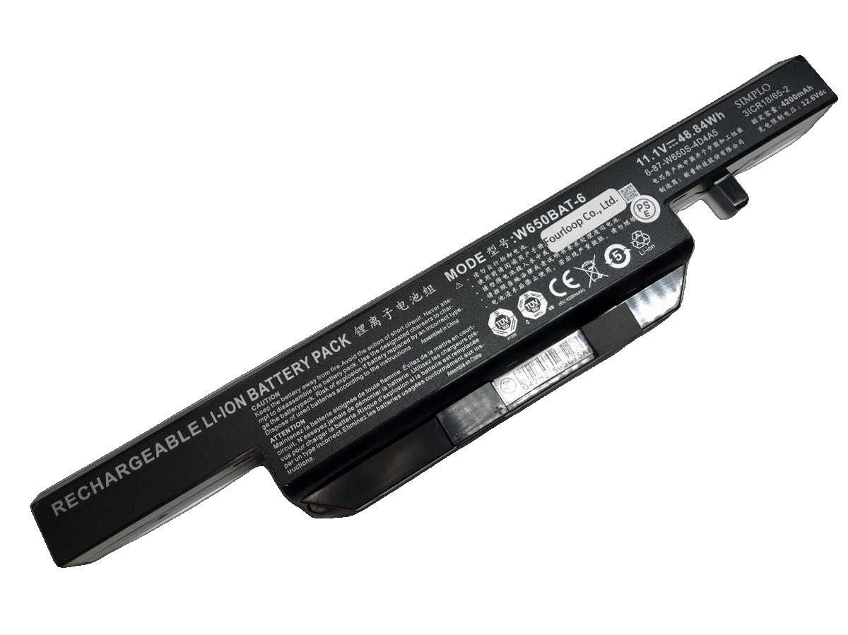 【純正】W651sb 11.1V 48.84Wh clevo ノート PC ノートパソコン 純正 バッテリー 電池