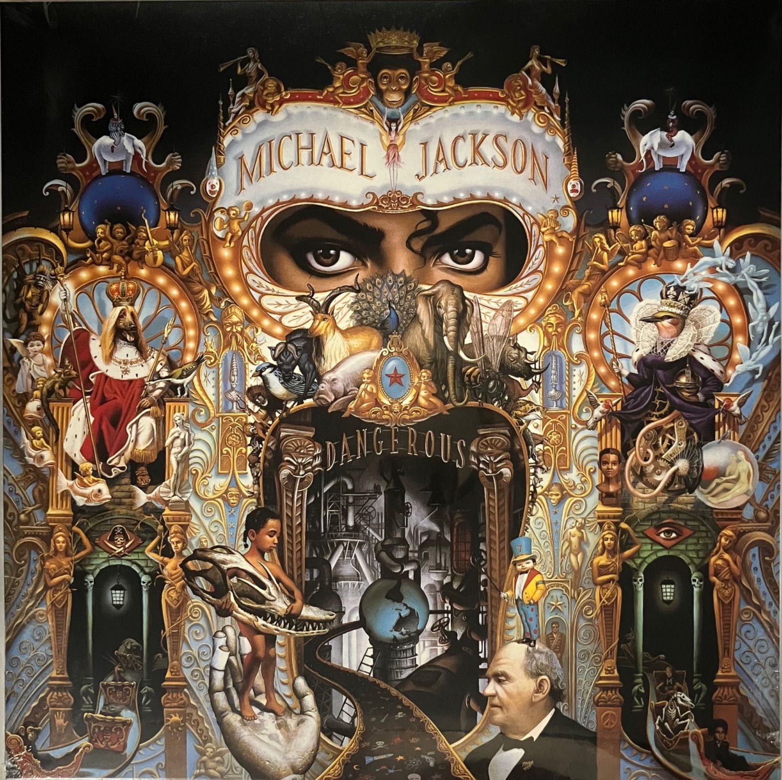 超美品 マイケル・ジャクソン デンジャラス リプリント XL 新品LP】マイケル・ジャクソン（Michael Jacson） - デンジャラス