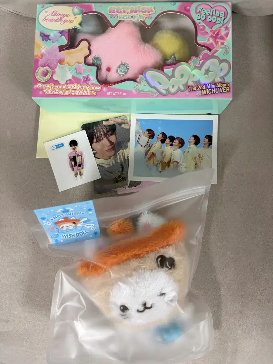 まとめ WIND AND WISHドール BUBBLE TEENFRESHニャンオリジナル(未開封)+ポップCHUU(開封のみ) NCT(エヌシーティー)WIND AND WISH