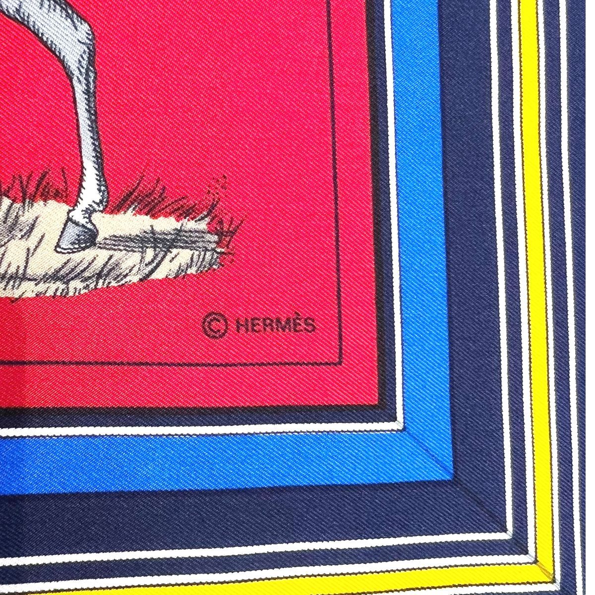 中古】 HERMES エルメス カレ 90 馬着 Couvertures et tenues de Jour 