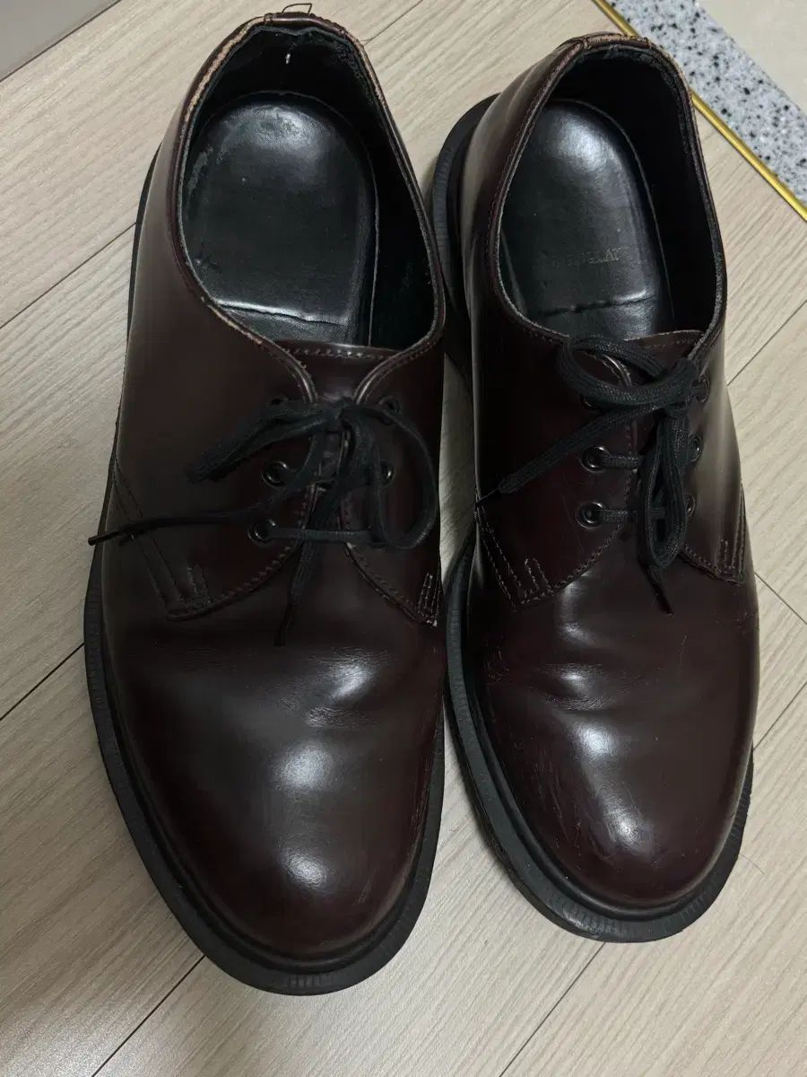 DR. MARTENS ドクターマーチン 1461 uk6 バーガンディ メイドイン イングランド