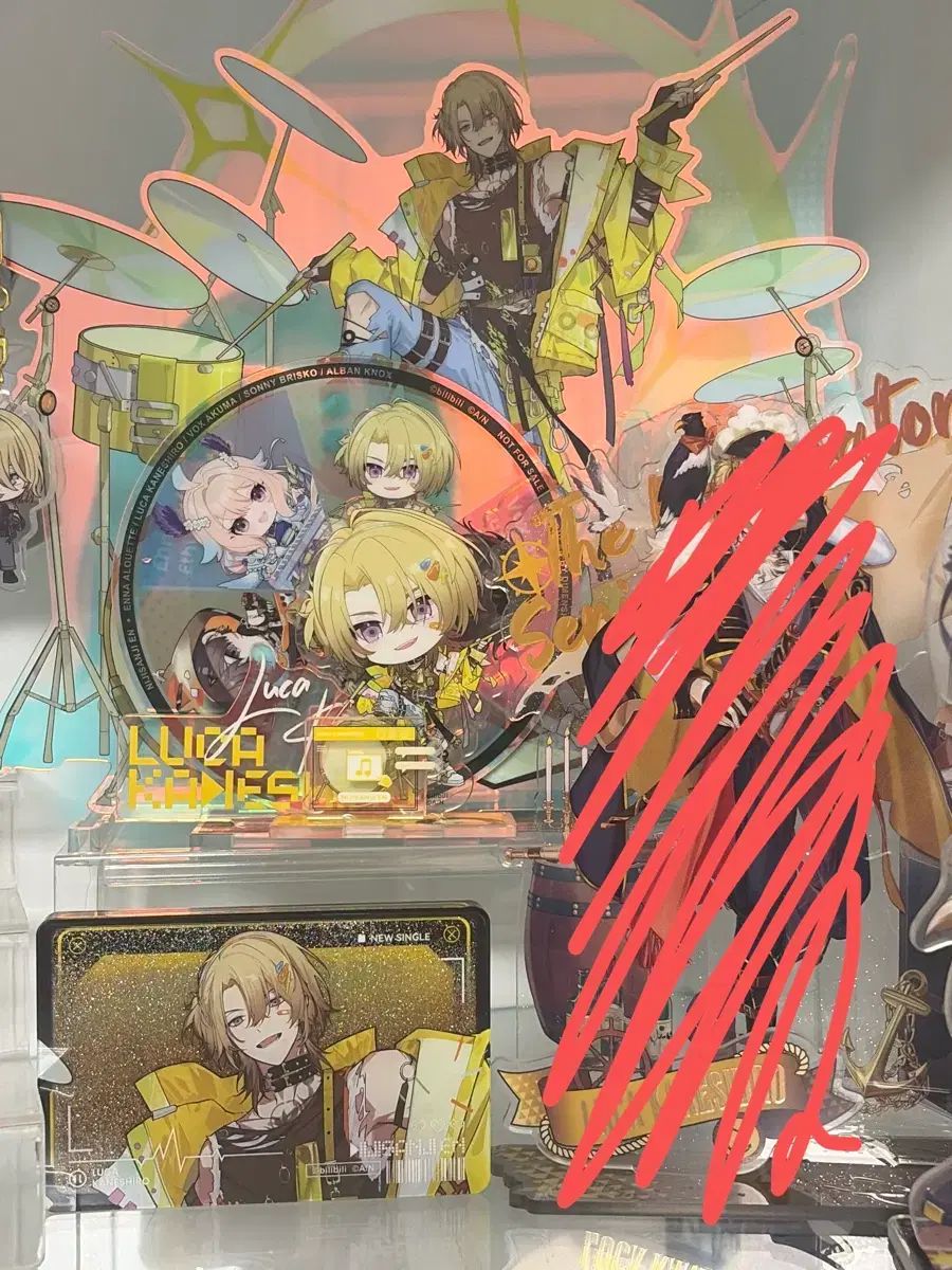 ルカ・カネシロ 中国 コラボ アクリル Ld Sd グリッター シェイカー 特典 まとめ