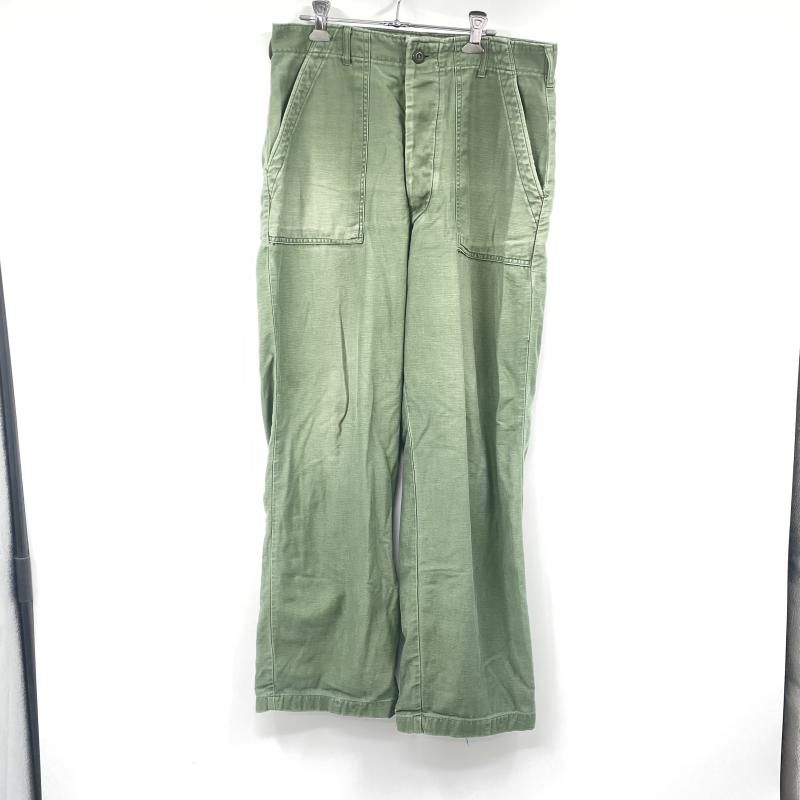 【中古】60s U.S.ARMY ベイカーパンツ 実寸85 カーキ[17]