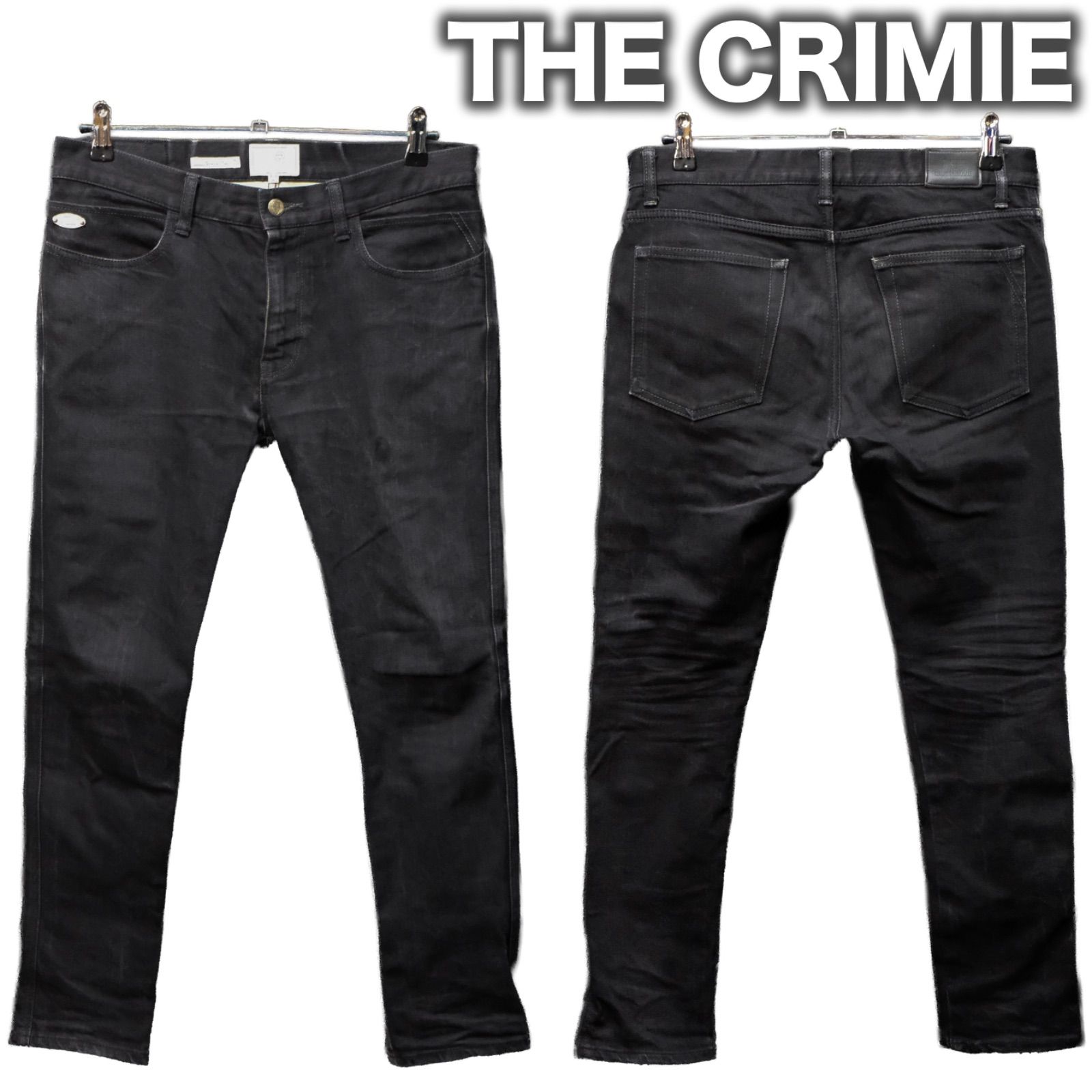 THE CRIMIE ストレッチスキニーデニム ブラックデニム Mサイズ 