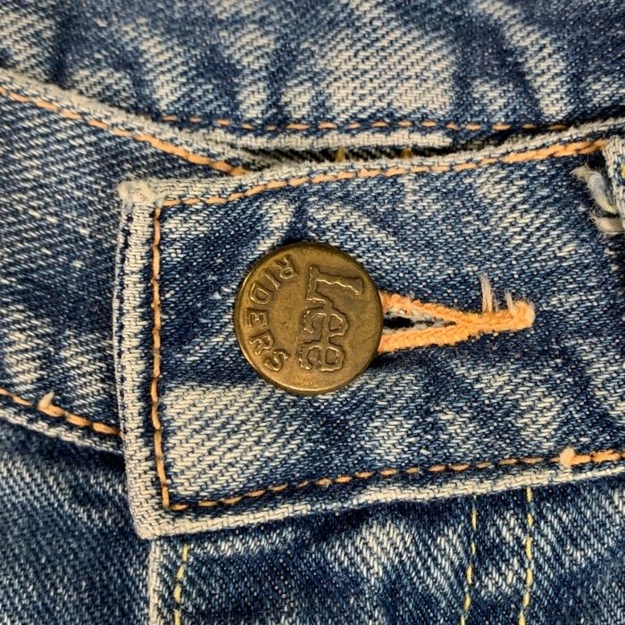 70's LEE リー 101z DENIM PANTS デニムパンツ サイド黒タグ TALONジップ ライトブルー USA製 Size W33