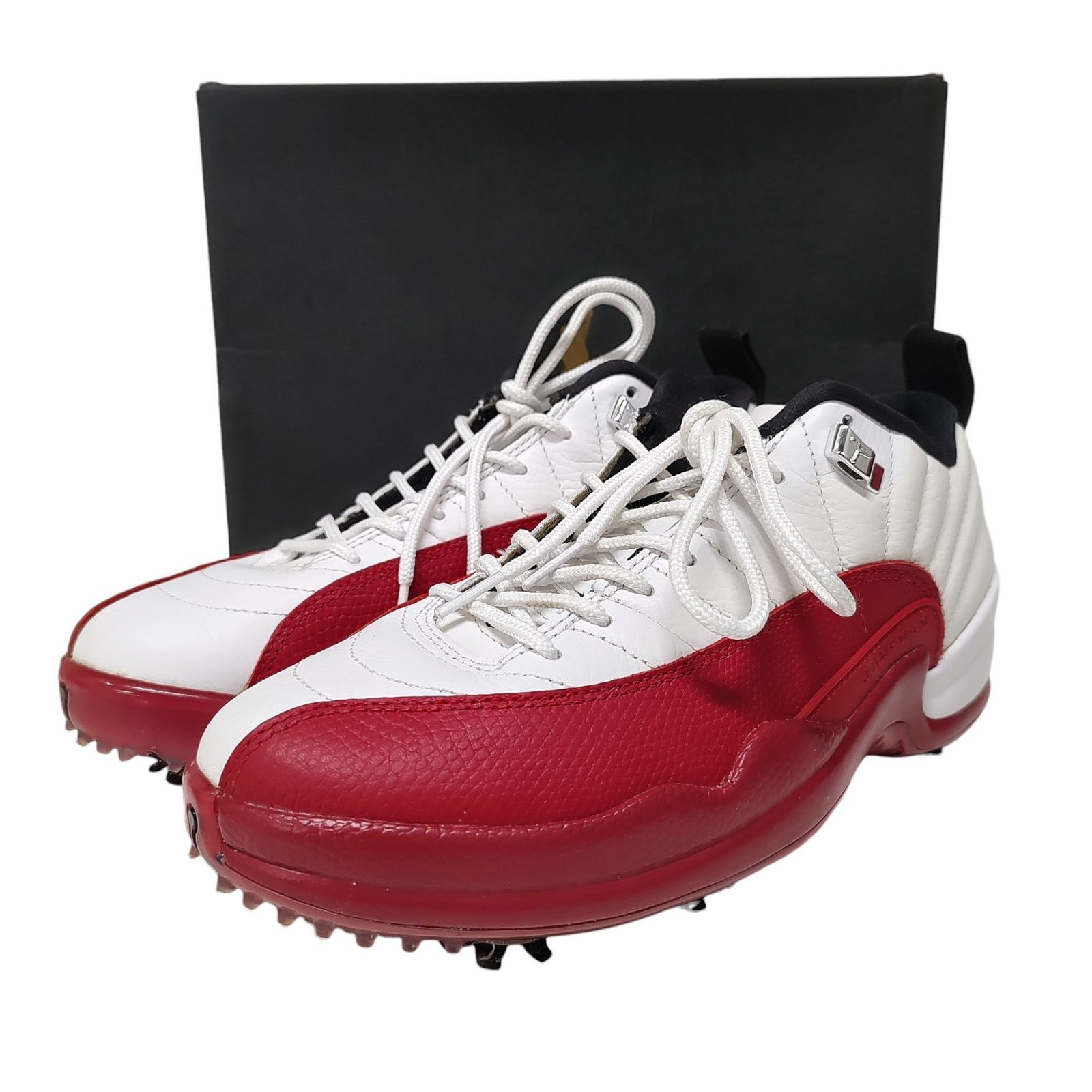 NIKE ナイキ Air Jordan 12 Low Golf Varsity Red ゴルフシューズ DH-4120-161 25 バーシティレッド メンズ