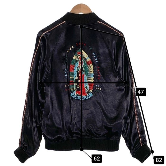 RUDE GALLARY TOKYO 21AW OTO SKULL × MEX MARIA REVERSIBLE SOUVENIR