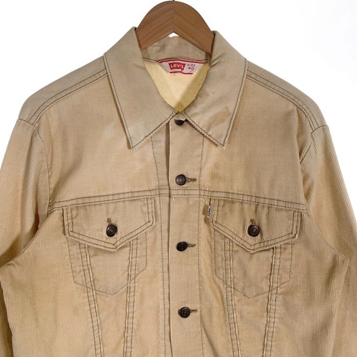 70's Levi's リーバイス Corduroi Jacket コーデュロイジャケット 三角