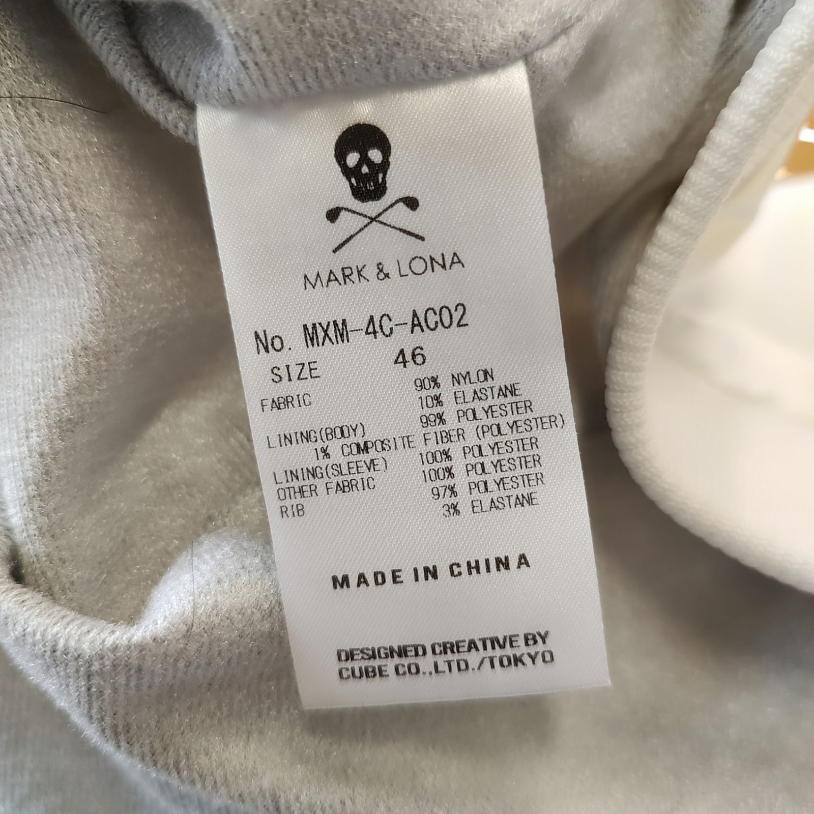 MARK&LONA MLW-4C-AC02 定価38,500円 新品タグ付 MARK&LONA マークアンドロナ ゴルフ Element Guard Pullover