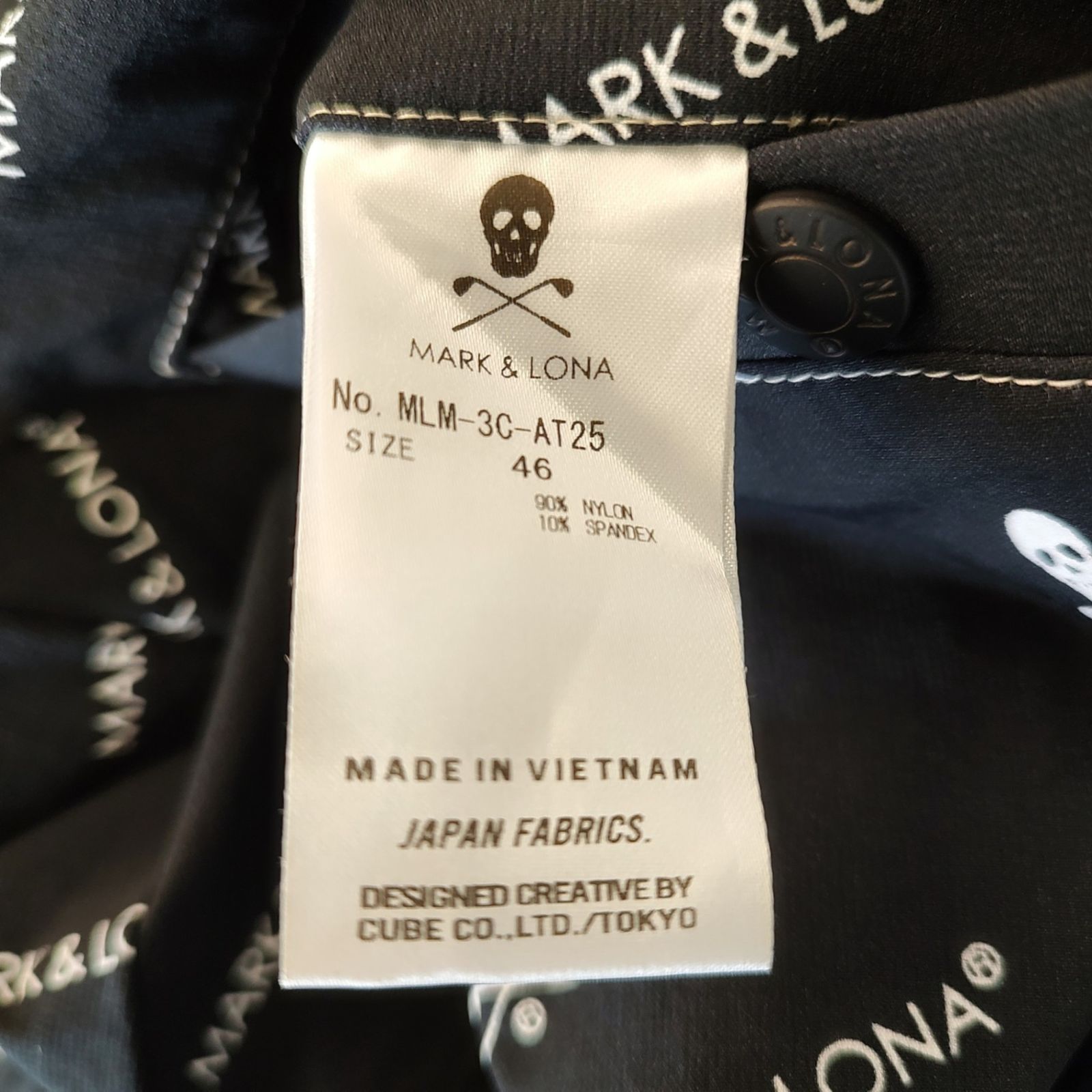 MARK&LONA マークアンドロナ ゴルフ 23AW Union Frequency Zip Up