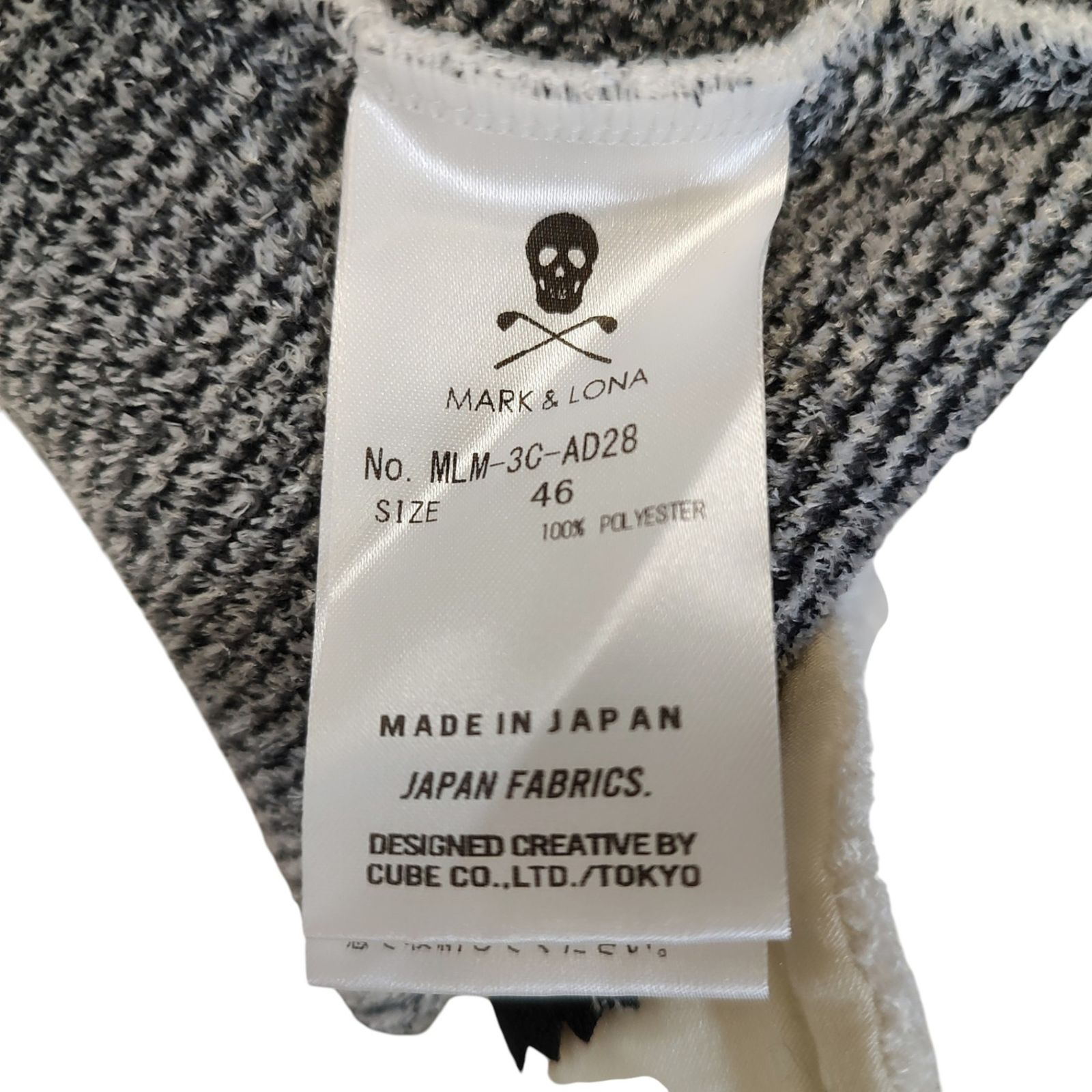 MARK&LONA マークアンドロナ ゴルフ 23AW Zip-up hoodie ジップアップ