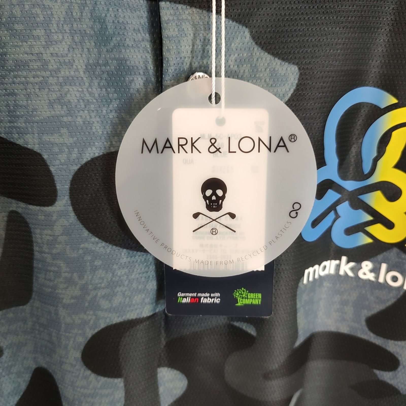 MARK&LONA マークアンドロナ ゴルフ ACD Camo Gradient Print Polo