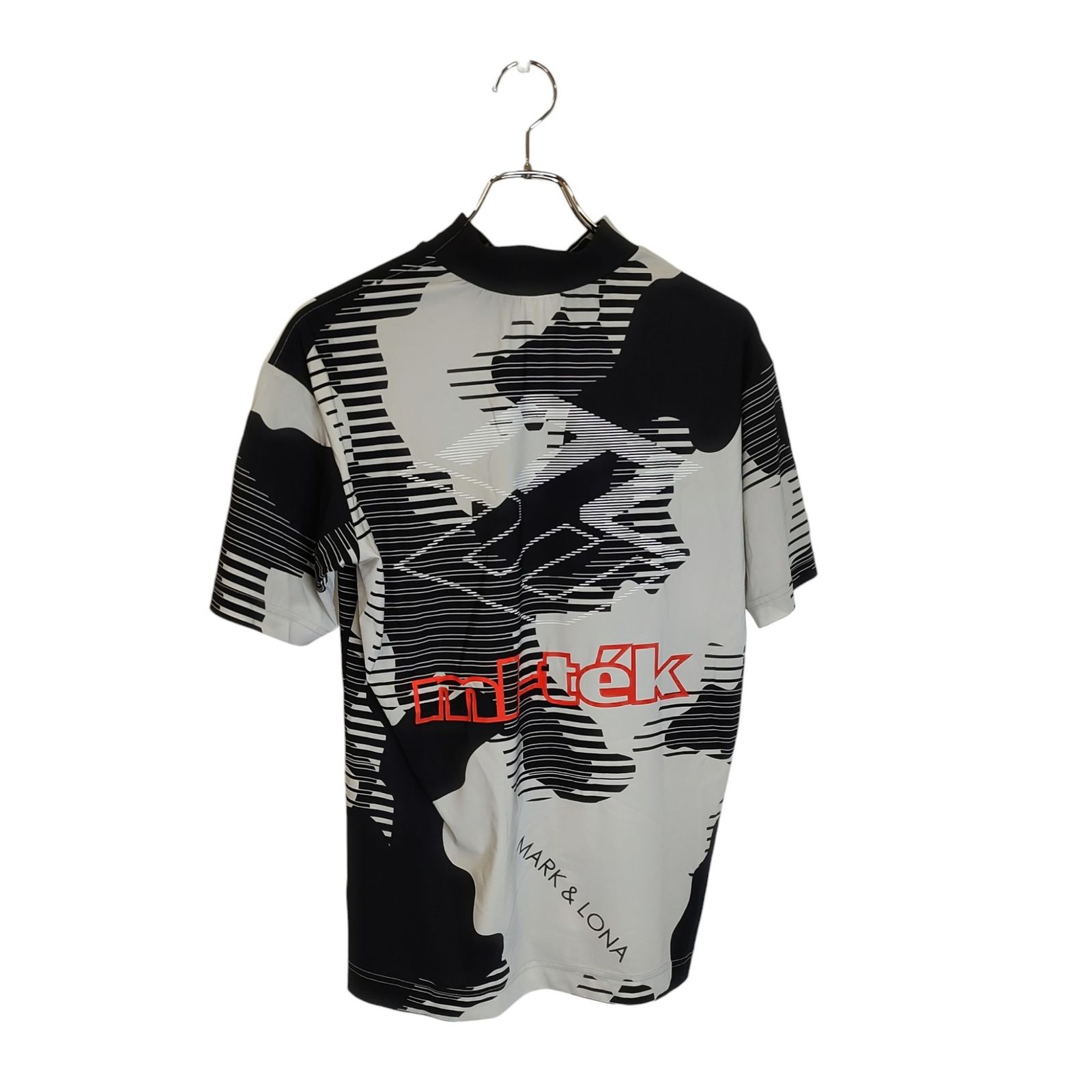 MARK&LONA マークアンドロナ ゴルフ Flow Camo Mock Neck Tee 半袖
