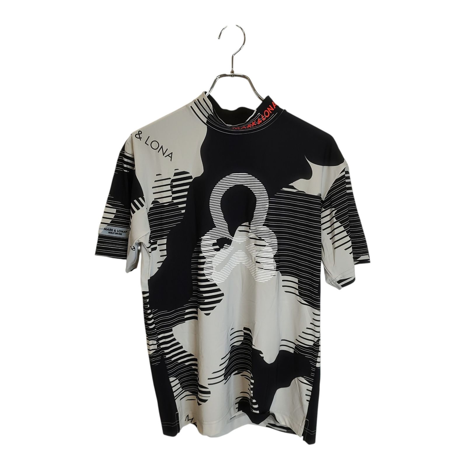 MARK&LONA マークアンドロナ ゴルフ Flow Camo Mock Neck Tee 半袖