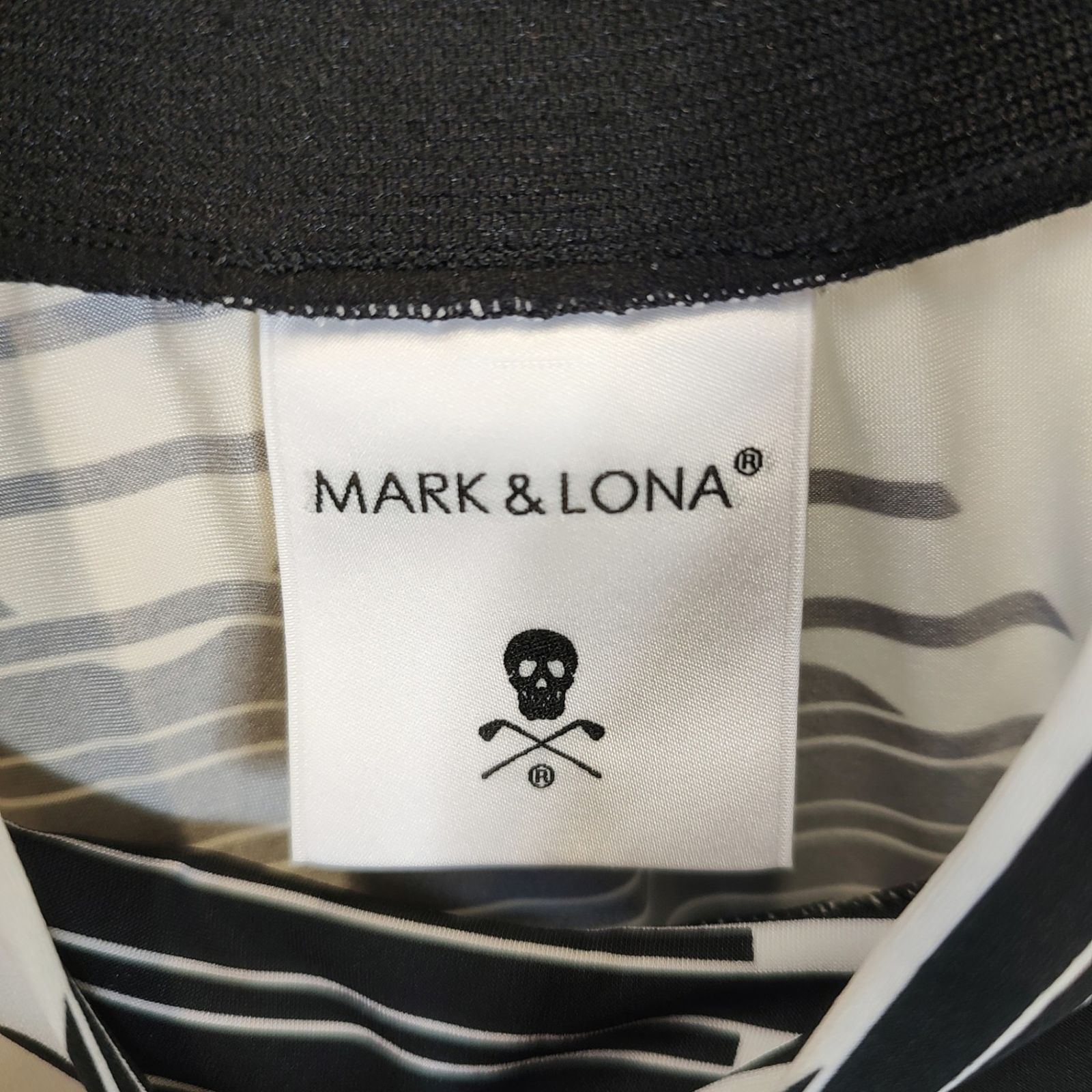 MARK&LONA マークアンドロナ ゴルフ Flow Camo Mock Neck Tee 半袖