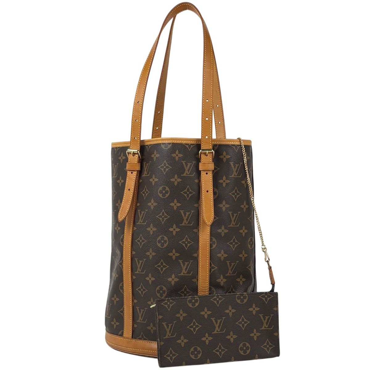 ルイ・ヴィトン Louis Vuitton バケットGM ショルダーバッグ バケツ型 トートバッグ モノグラム ブラウン M42236 レディース 【中古】