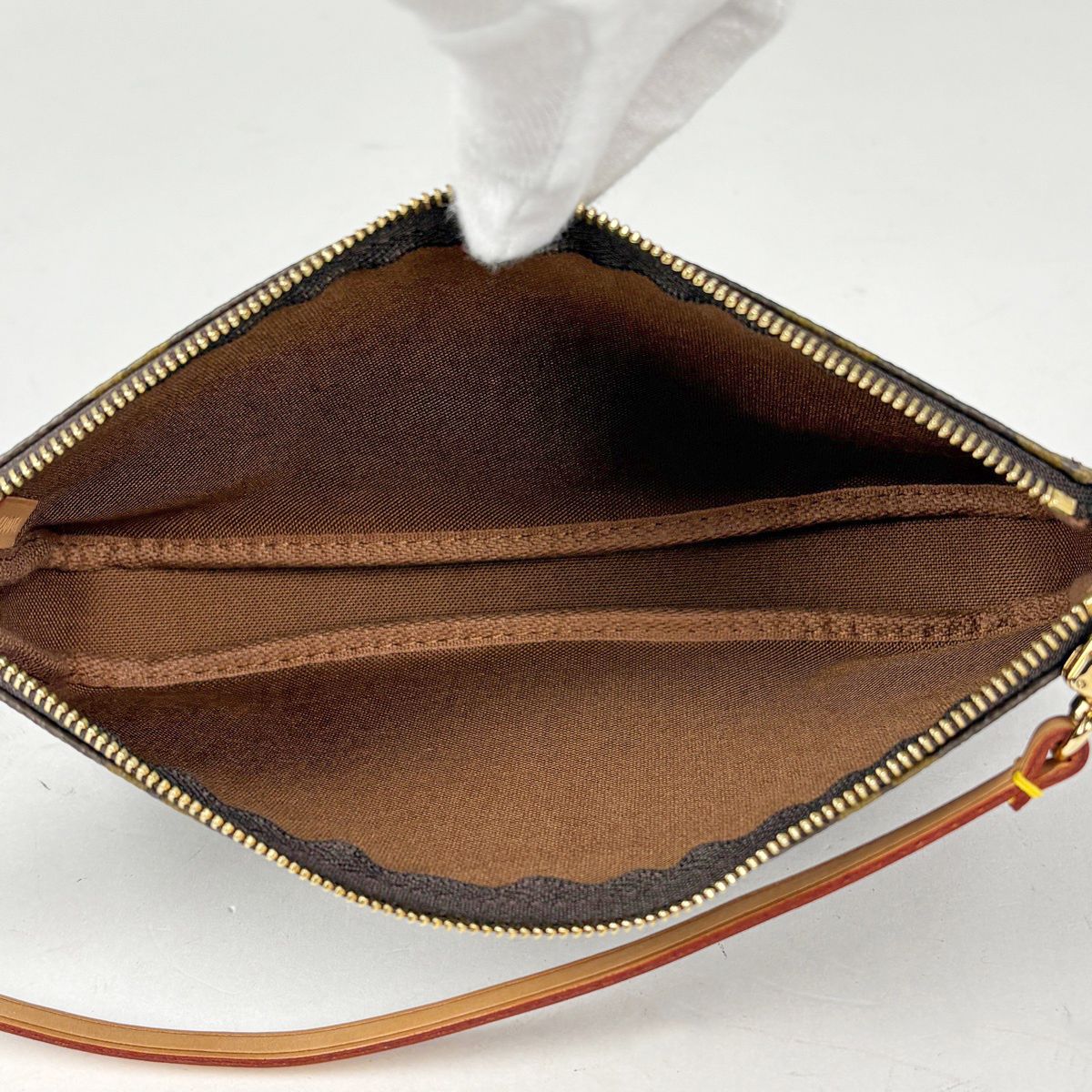 ルイ・ヴィトン Louis Vuitton ポシェット アクセソワール メイク コスメ アクセサリーポーチ モノグラム ブラウン M51980 レディース 【中古】