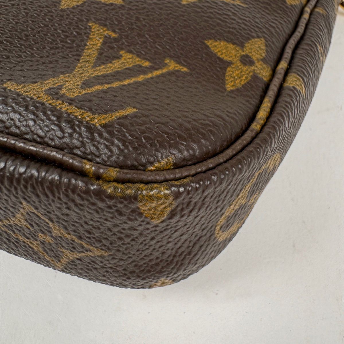ルイ・ヴィトン Louis Vuitton ポシェット アクセソワール メイク コスメ アクセサリーポーチ モノグラム ブラウン M51980 レディース 【中古】