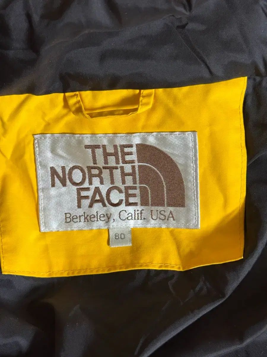 THE NORTH FACE ザノースフェイス レディース USAオリジナル イェロー ハイベント ジャケット 80