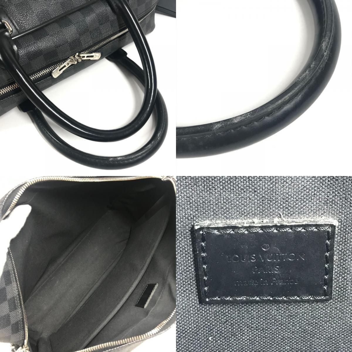 LOUIS VUITTON ルイヴィトン ビジネスバッグ イカール N23253 ダミエグラフィットキャンバス ブラック