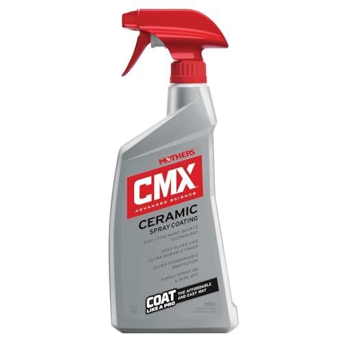 R◆マザーズ(Mothers) CMX セラミックスプレーコーティング 710ml ? 高度なSiO2 + TiO2保護 超撥水でツヤ長持ち プロフェッショナルグレード 超耐久性長期保護 高光沢超疎水性仕上げ ボディ・ガラス・ホイールOK｜簡 0e6a5a91