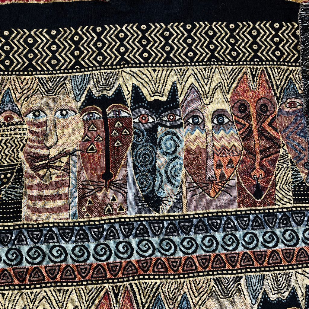 vintageラグ ブランケット エスニック 猫 ローレルバーチ 幾何学模様 Rug Blanket Bohemian Laurel Bucrch 2873 vintageラグ ブランケット エスニック 猫 ローレルバーチ 幾何学模様 Rug Blanket Bohemian Laurel Bucrch 2873
