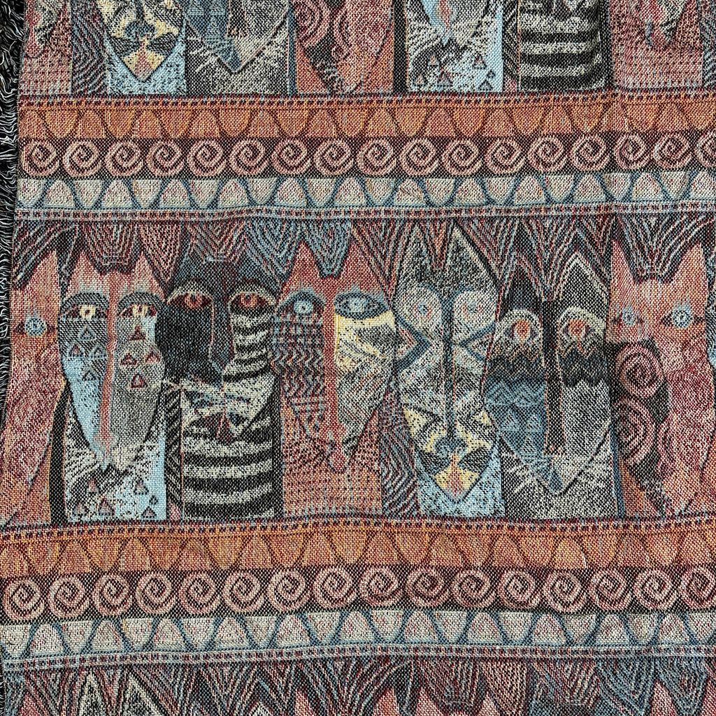 vintageラグ ブランケット エスニック 猫 ローレルバーチ 幾何学模様 Rug Blanket Bohemian Laurel Bucrch 2873 vintageラグ ブランケット エスニック 猫 ローレルバーチ 幾何学模様 Rug Blanket Bohemian Laurel Bucrch 2873