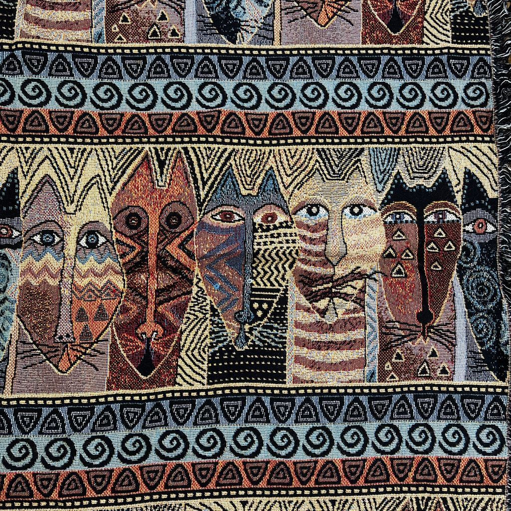 vintageラグ ブランケット エスニック 猫 ローレルバーチ 幾何学模様 Rug Blanket Bohemian Laurel Bucrch 2873 vintageラグ ブランケット エスニック 猫 ローレルバーチ 幾何学模様 Rug Blanket Bohemian Laurel Bucrch 2873