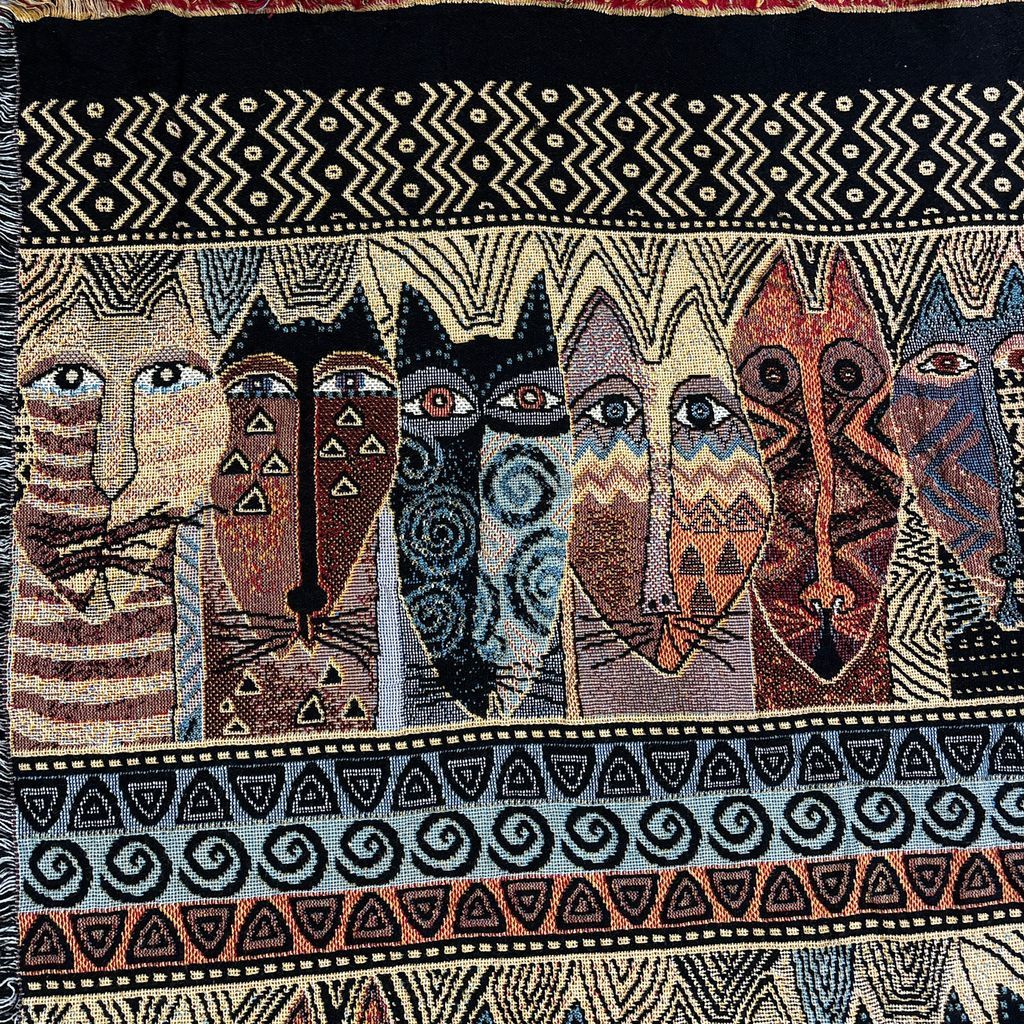vintageラグ ブランケット エスニック 猫 ローレルバーチ 幾何学模様 Rug Blanket Bohemian Laurel Bucrch 2873 vintageラグ ブランケット エスニック 猫 ローレルバーチ 幾何学模様 Rug Blanket Bohemian Laurel Bucrch 2873