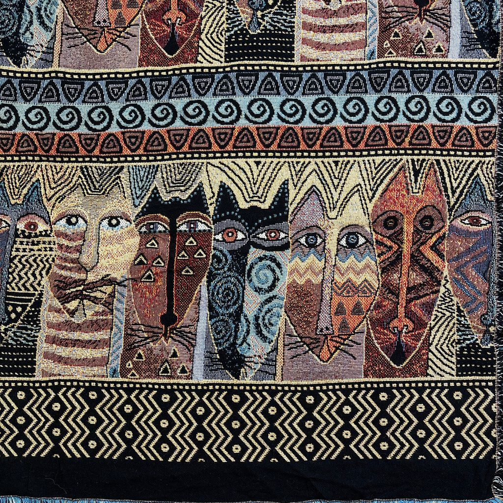 vintageラグ ブランケット エスニック 猫 ローレルバーチ 幾何学模様 Rug Blanket Bohemian Laurel Bucrch 2873 vintageラグ ブランケット エスニック 猫 ローレルバーチ 幾何学模様 Rug Blanket Bohemian Laurel Bucrch 2873