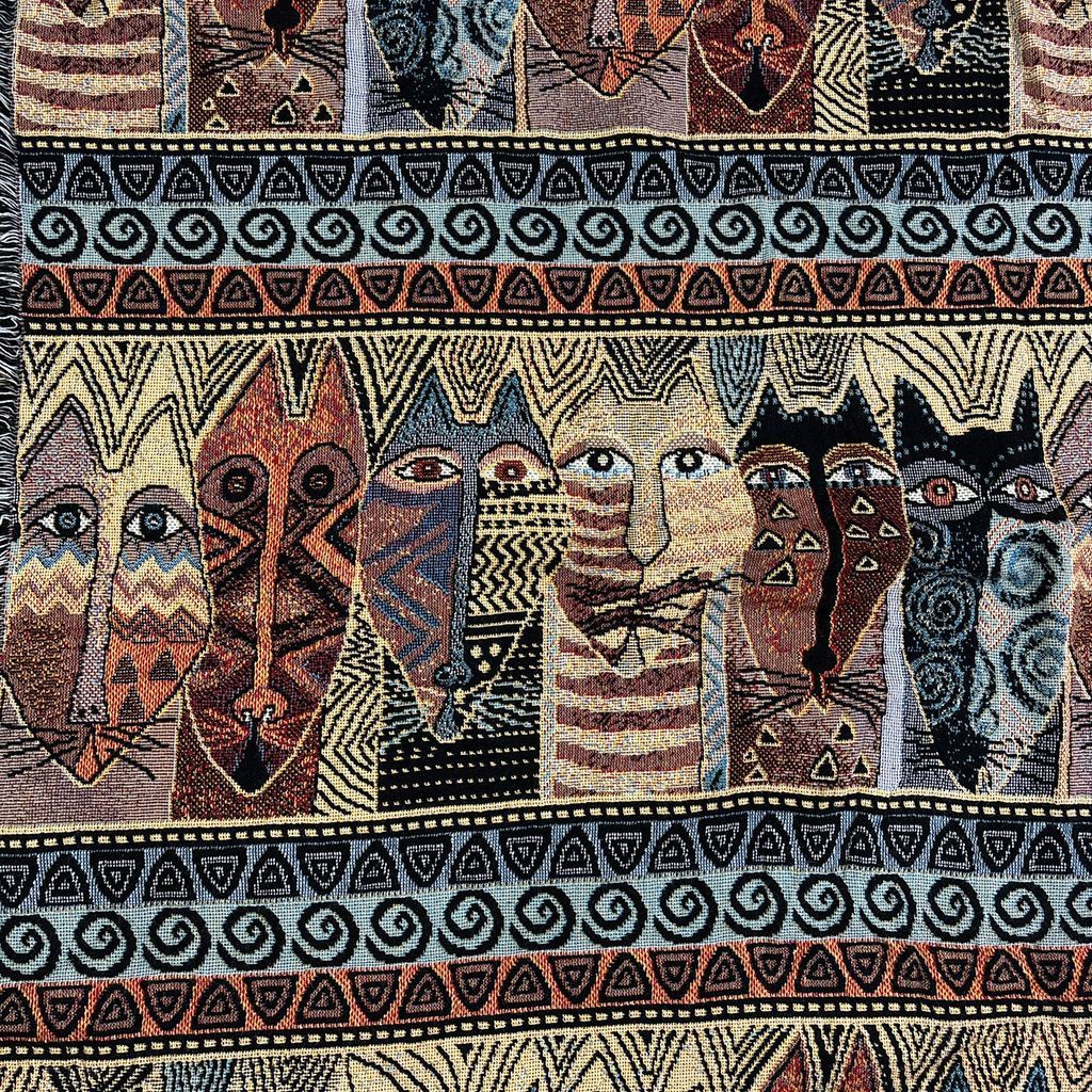 vintageラグ ブランケット エスニック 猫 ローレルバーチ 幾何学模様 Rug Blanket Bohemian Laurel Bucrch 2873 vintageラグ ブランケット エスニック 猫 ローレルバーチ 幾何学模様 Rug Blanket Bohemian Laurel Bucrch 2873