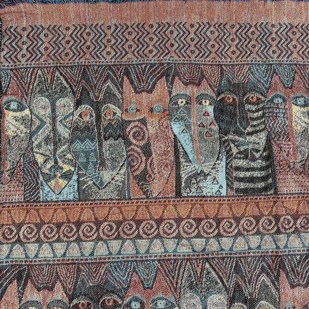 vintageラグ ブランケット エスニック 猫 ローレルバーチ 幾何学模様 Rug Blanket Bohemian Laurel Bucrch 2873 vintageラグ ブランケット エスニック 猫 ローレルバーチ 幾何学模様 Rug Blanket Bohemian Laurel Bucrch 2873