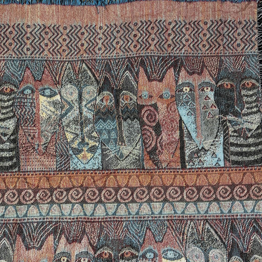 vintageラグ ブランケット エスニック 猫 ローレルバーチ 幾何学模様 Rug Blanket Bohemian Laurel Bucrch 2873 vintageラグ ブランケット エスニック 猫 ローレルバーチ 幾何学模様 Rug Blanket Bohemian Laurel Bucrch 2873