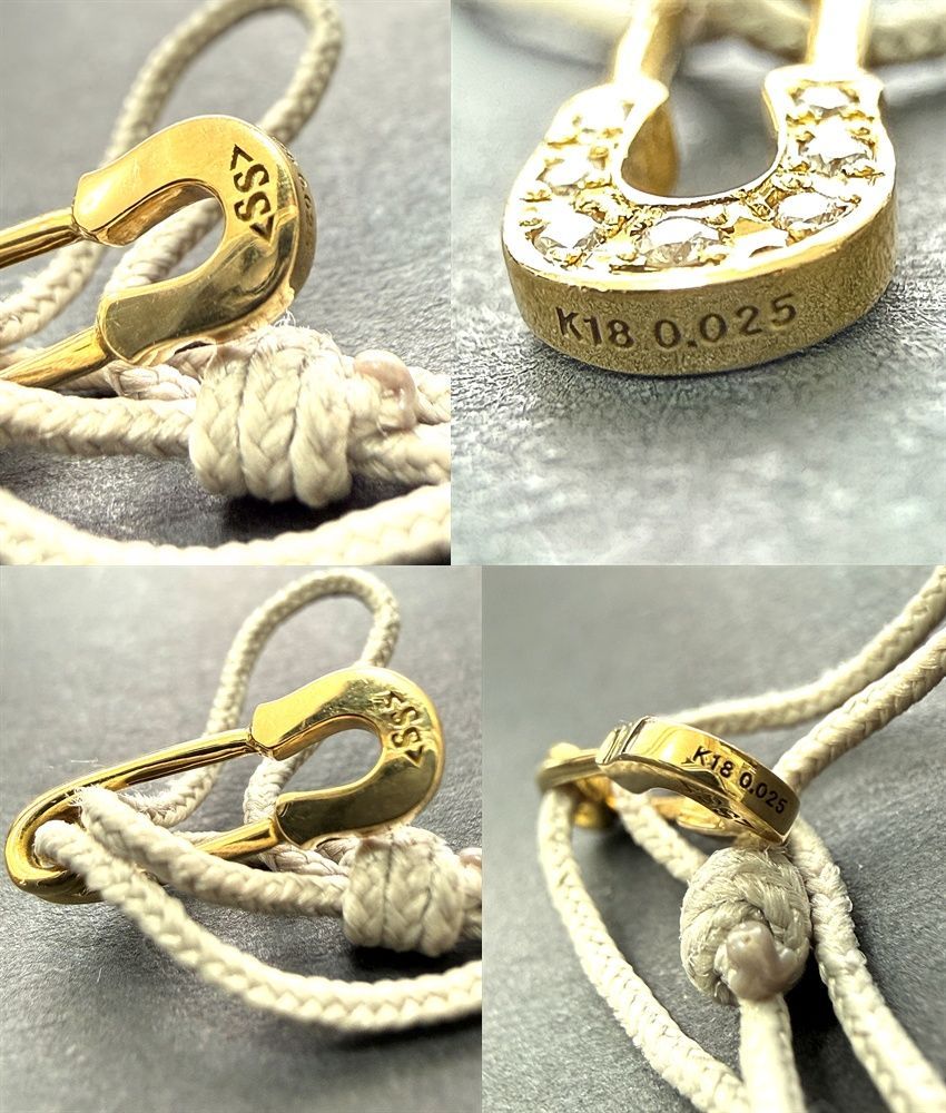 美品 SYMPATHY OF SOUL シンパシーオブソウル セーフティーピン