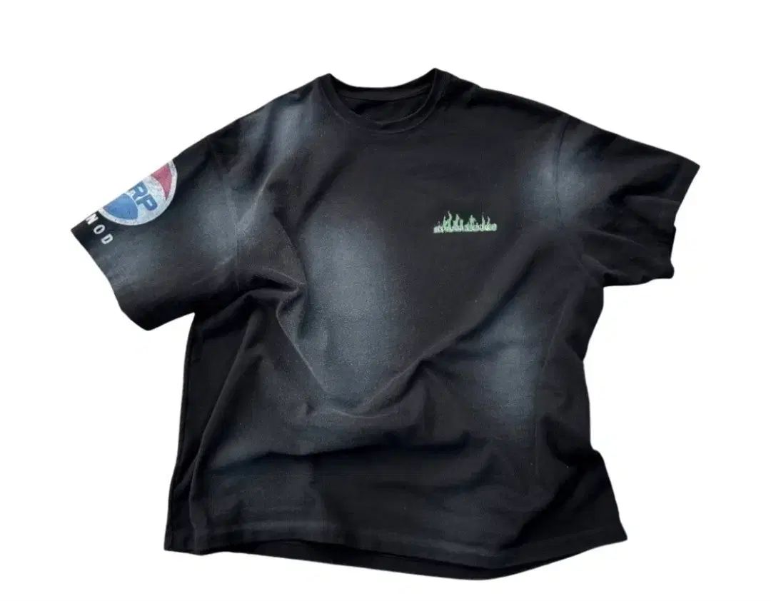 (在庫処分) Nonnod ドリンク Tシャツ ブラック サイズ2 出品