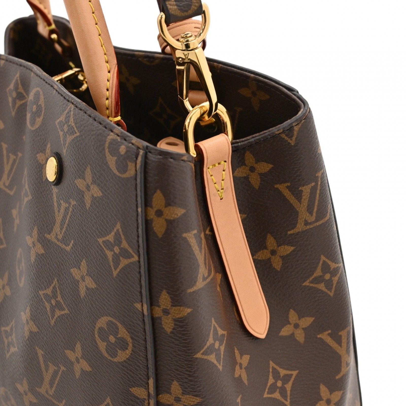 【中古】ルイヴィトン モノグラム モンテーニュMM 2way ハンドバッグ ゴールド金具 Aランク lv87209kk 【中古】ルイヴィトン モノグラム モンテーニュMM 2way ハンドバッグ ゴールド金具 Aランク lv87209kk