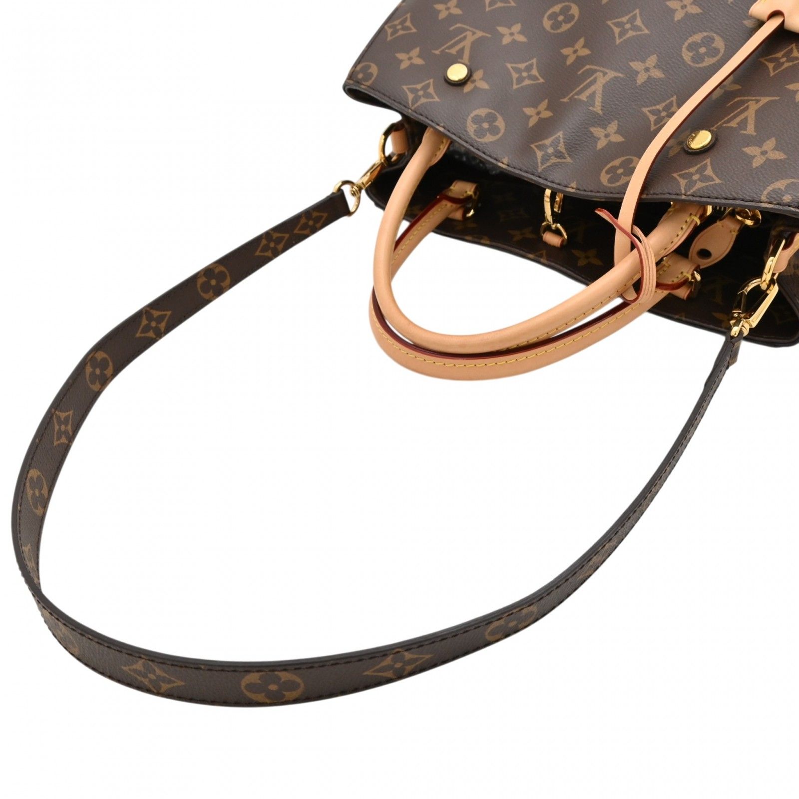 【中古】ルイヴィトン モノグラム モンテーニュMM 2way ハンドバッグ ゴールド金具 Aランク lv87209kk 【中古】ルイヴィトン モノグラム モンテーニュMM 2way ハンドバッグ ゴールド金具 Aランク lv87209kk