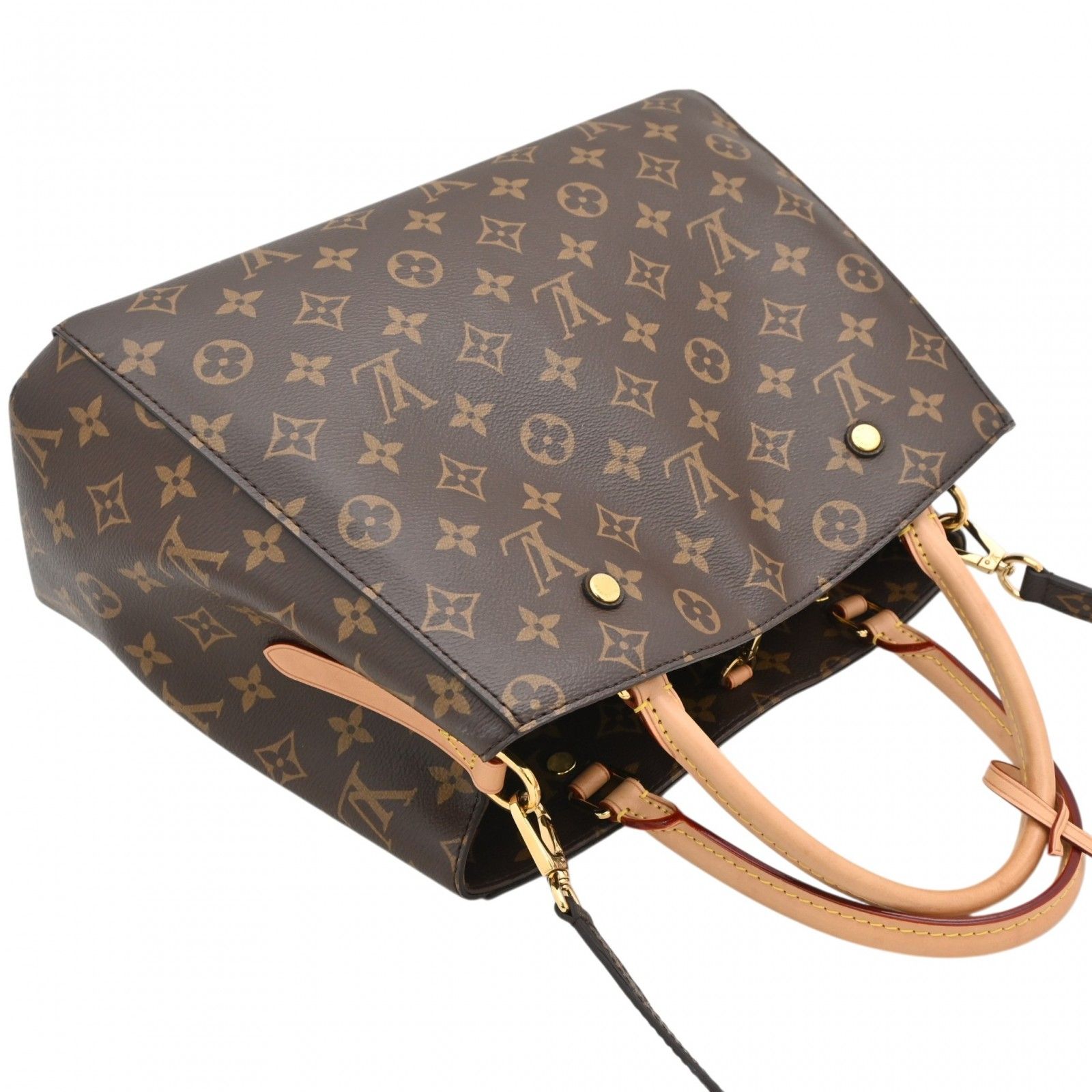 【中古】ルイヴィトン モノグラム モンテーニュMM 2way ハンドバッグ ゴールド金具 Aランク lv87209kk 【中古】ルイヴィトン モノグラム モンテーニュMM 2way ハンドバッグ ゴールド金具 Aランク lv87209kk
