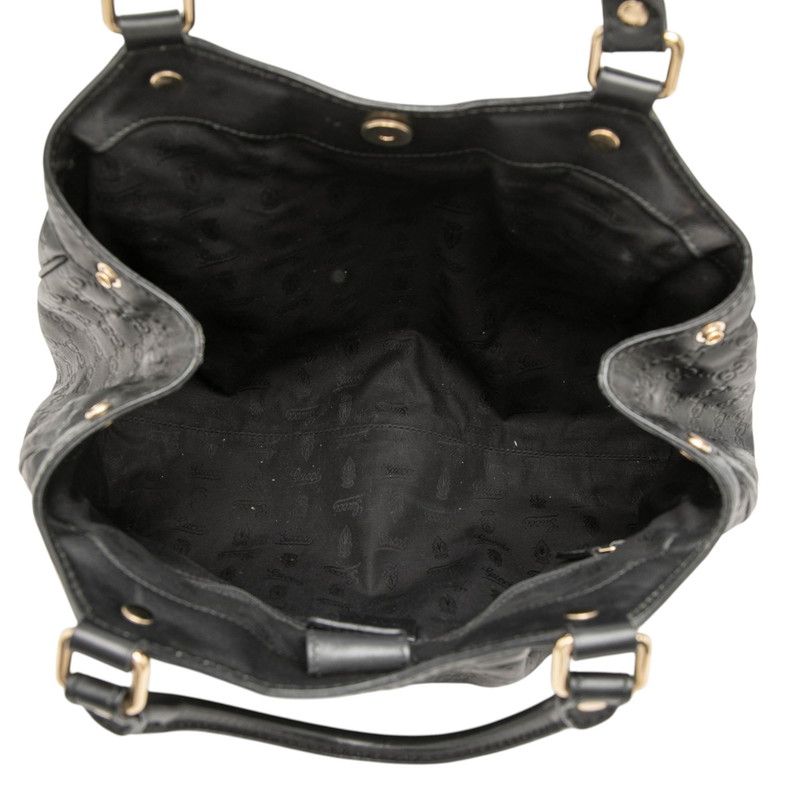 グッチ グッチシマ スーキー ハンドバッグ 211944 ブラック レザー レディース GUCCI【228-74502】