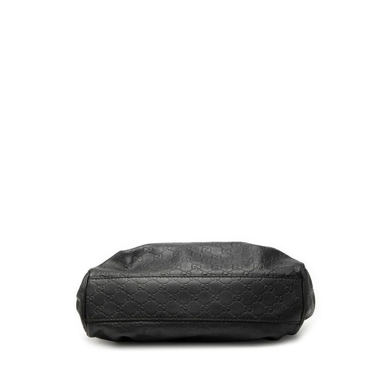 グッチ グッチシマ スーキー ハンドバッグ 211944 ブラック レザー レディース GUCCI【228-74502】