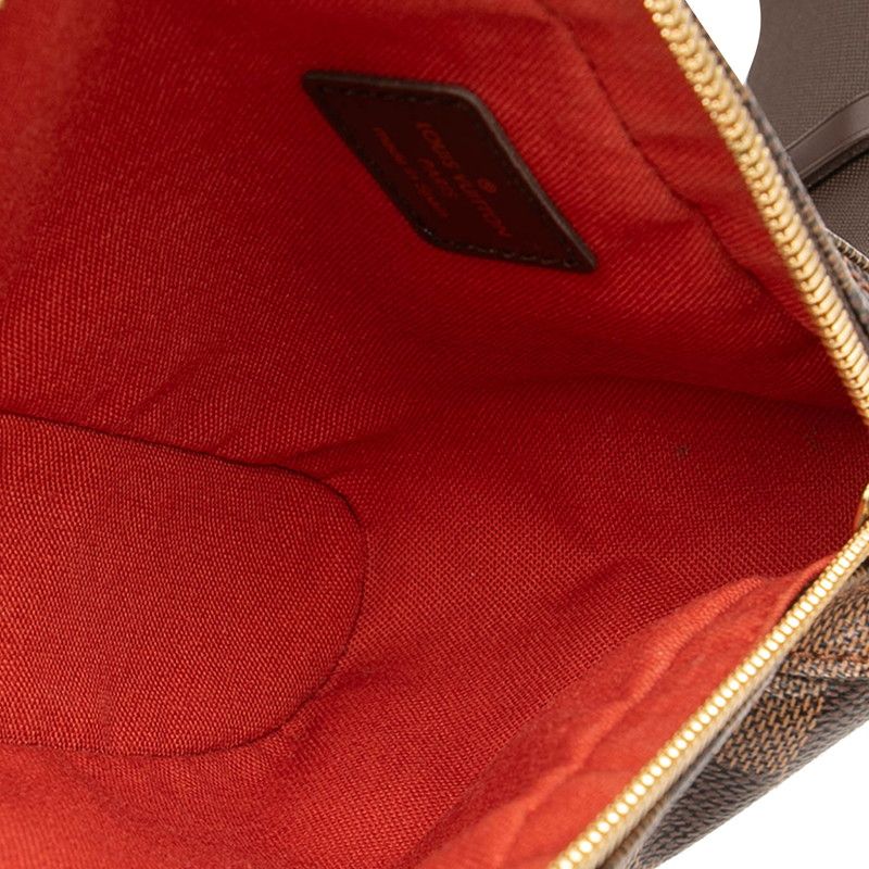 ルイ ヴィトン ダミエ ジェロニモス 旧型 ボディバッグ ウエストバッグ N51994 ブラウン PVC レザー メンズ LOUIS VUITTON【228-74505】 ルイ ヴィトン ダミエ ジェロニモス 旧型 ボディバッグ ウエストバッグ N51994 ブラウン PVC レザー メンズ LOUIS VUITTON【228-74505】