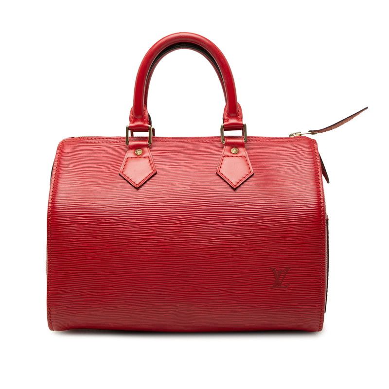 ルイ ヴィトン エピ スピーディ25 ハンドバッグ ミニボストンバッグ M43017 カスティリアンレッド レザー レディース LOUIS VUITTON【228-74506】