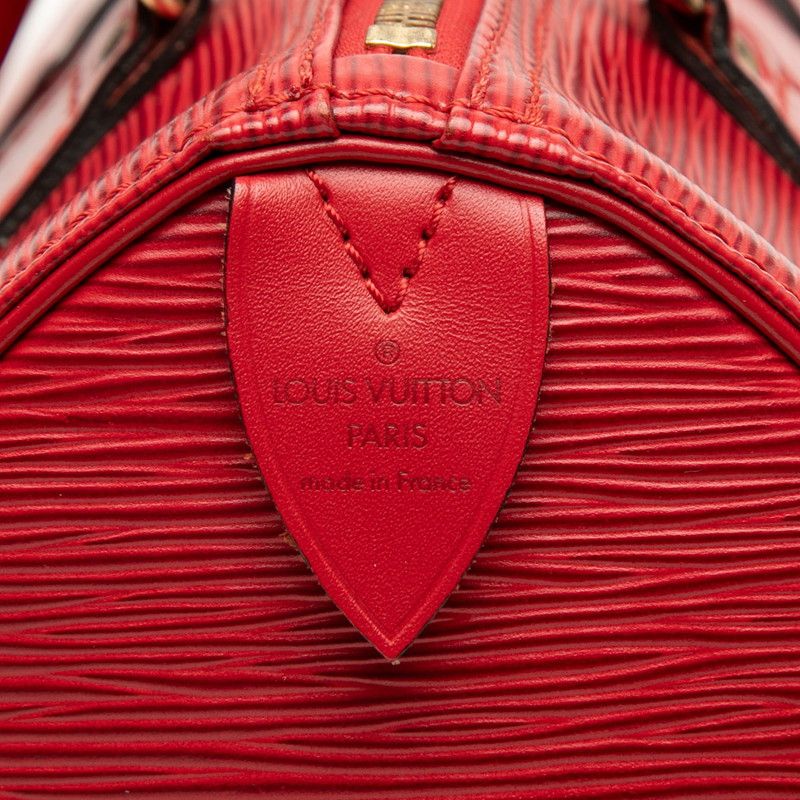 ルイ ヴィトン エピ スピーディ25 ハンドバッグ ミニボストンバッグ M43017 カスティリアンレッド レザー レディース LOUIS VUITTON【228-74506】