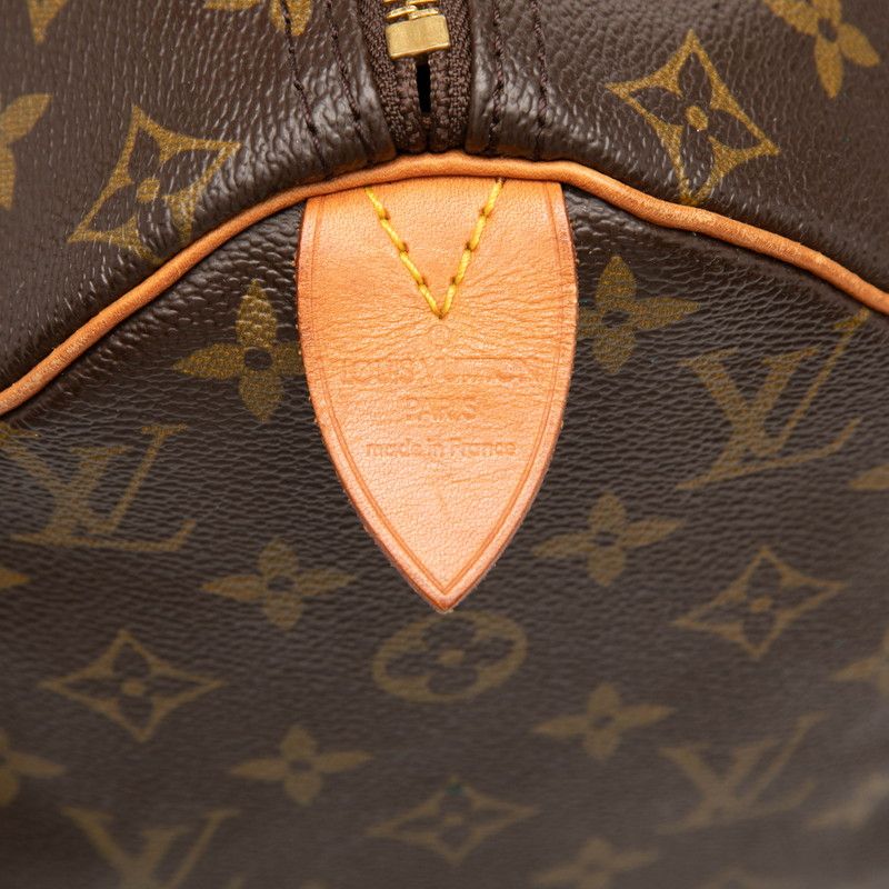 ルイ ヴィトン モノグラム スピーディ40 ハンドバッグ M41106 ブラウン PVC レザー レディース LOUIS VUITTON【228-74519】 ルイ ヴィトン モノグラム スピーディ40 ハンドバッグ M41106 ブラウン PVC レザー レディース LOUIS VUITTON【228-74519】